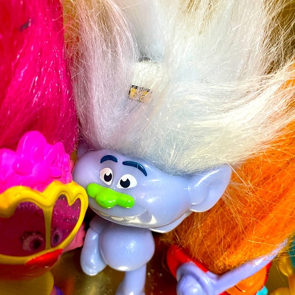 DREAMWORKS TROLLS, MCDONALD’S & 90’s APPLAUSE MAGIC BABY TROLL BUNDLE OF 8 - Picture 10 of 15